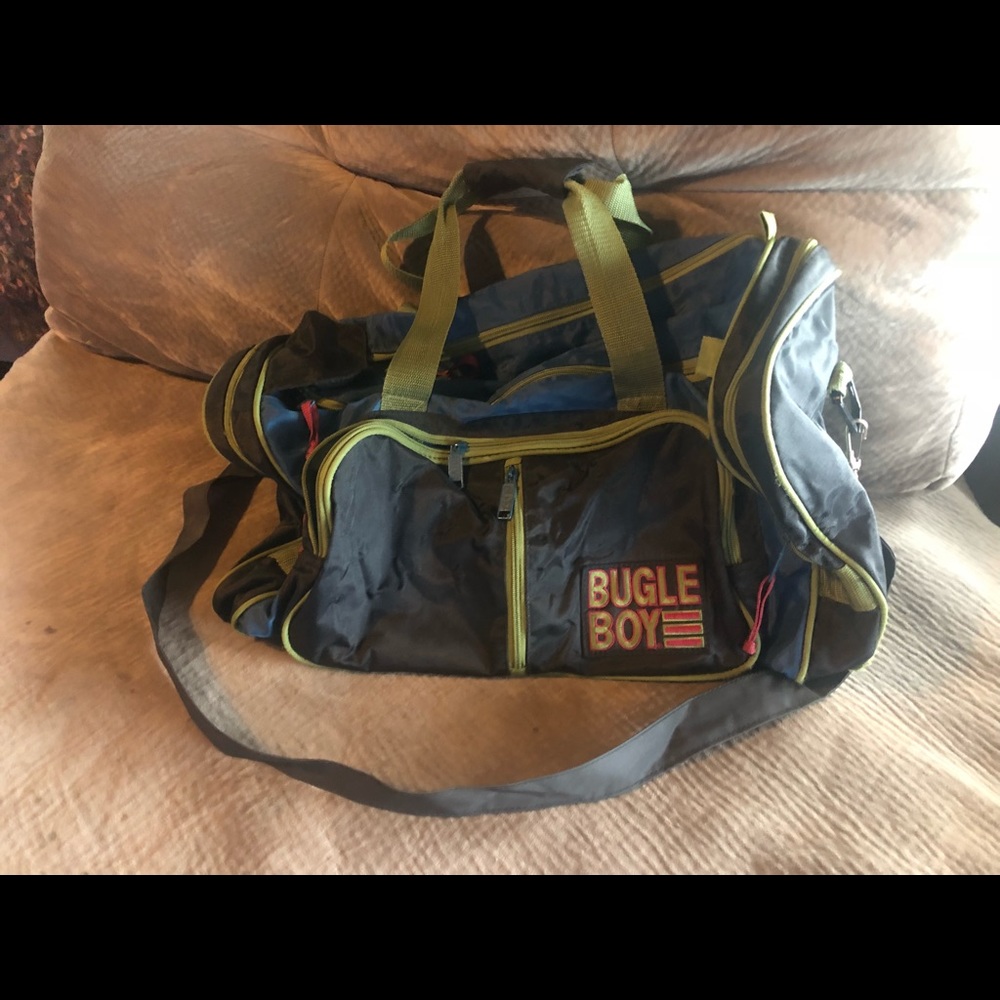 Vintage bugle boy duffle bag